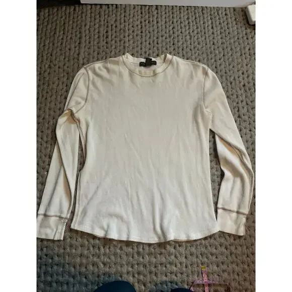 Banana Republic beige thermal size large - Picture 2 of 4